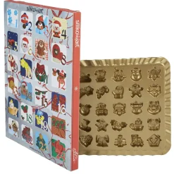 Calendrier de l'avent et moule à chocolat Noël