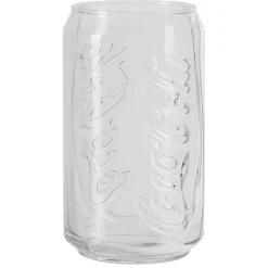 Canette de Coca x3 en verre transparent