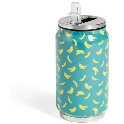 Canette isotherme 260ml inox Ø6,5xH13,5cm - 4 modèles