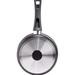 Casserole effet pierre antiadhérente noir Ø18xH7,5cm