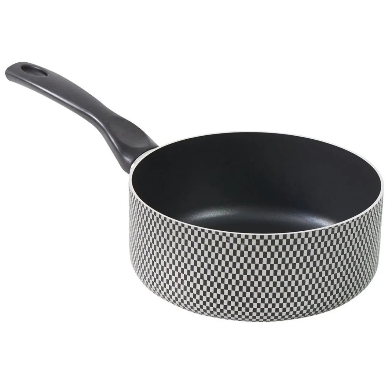 Casserole motif damier