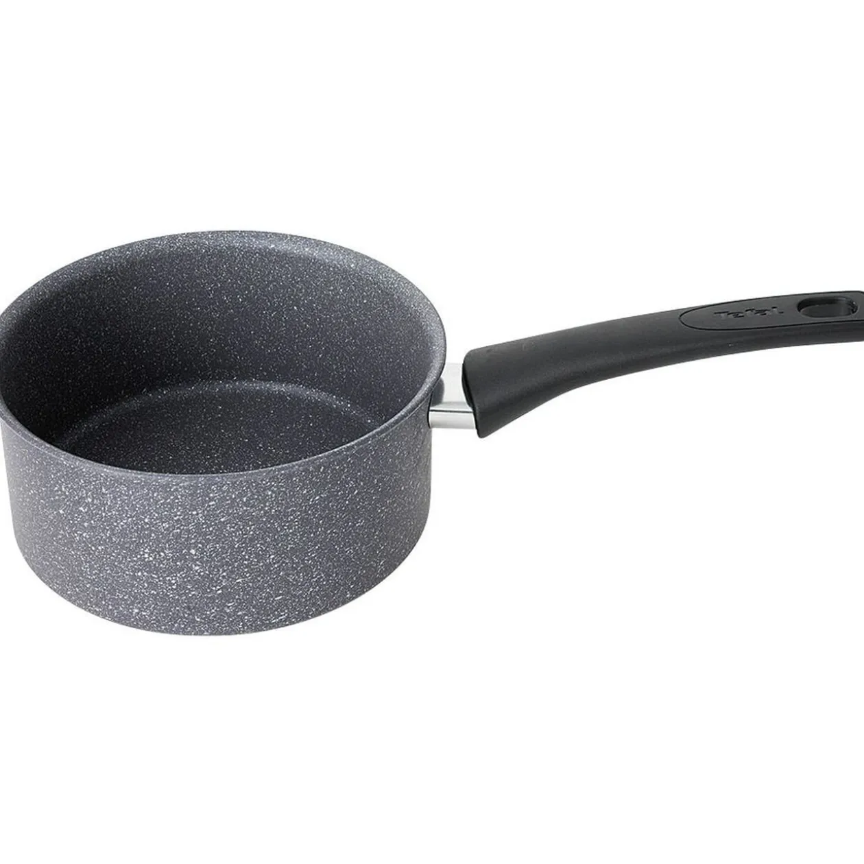 Casserole Tefal antiadhésive aluminium effet pierre Ø 18 cm