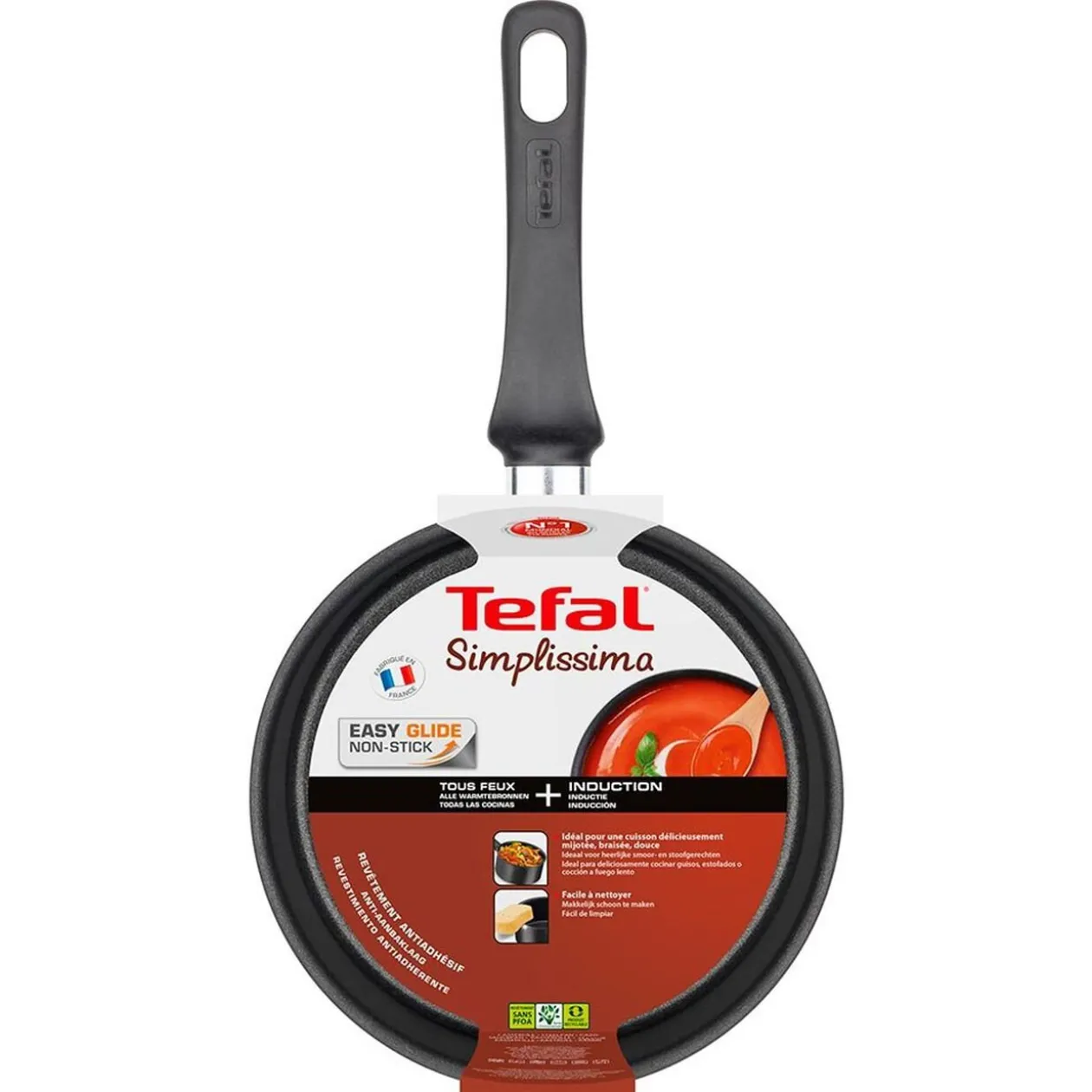 Casserole Tefal Simplissima noire ø 21 cm