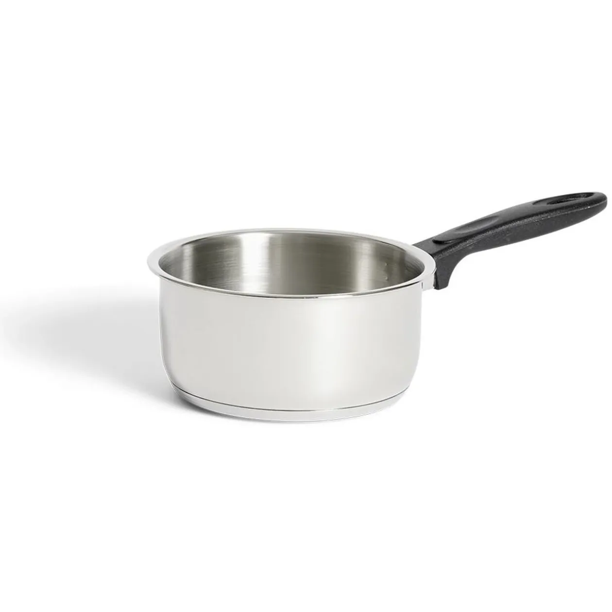 Casserole tous feux dont induction inox gris Ø18cm