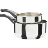 Casseroles en inox X2
