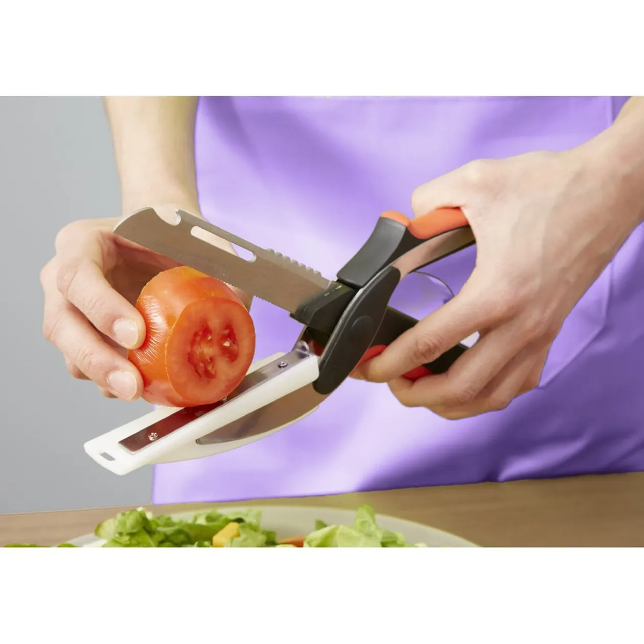 Ciseaux malins 2 en 1