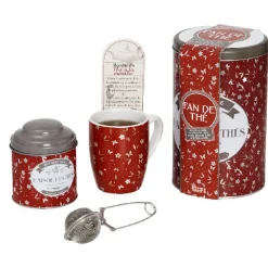 Coffret "Fan de thé" 5 pièces