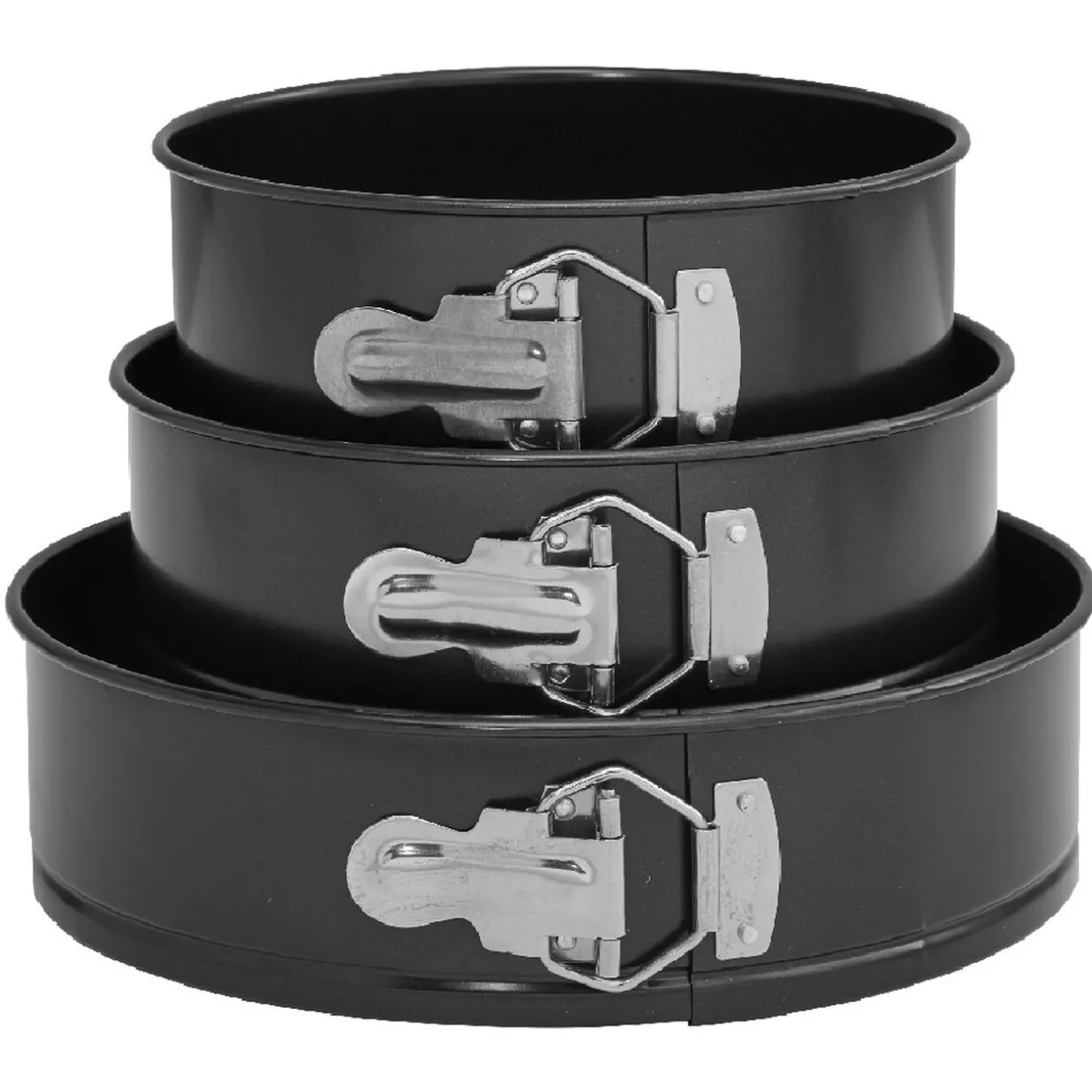 Coffret gâteau 3 étages avec moules à charnières