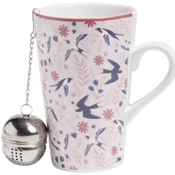 Coffret mug XL en porcelaine avec cuillère