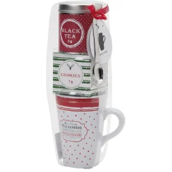 Coffret mug XXL avec boisson et biscuits Noël Traditionnel
