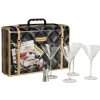 Coffret verre martini X4