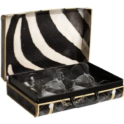 Coffret verre martini X4