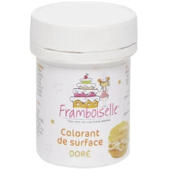 Colorant alimentaire de surface doré 5g