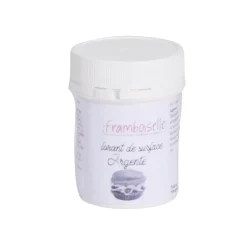 Colorant alimentaire de surface couleur argenté - pot de 5gr