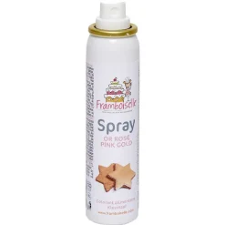 Colorant alimentaire spray rose doré 75 ml