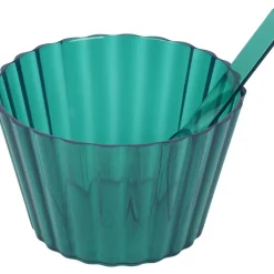 Coupelle à glace en plastique assorti x4