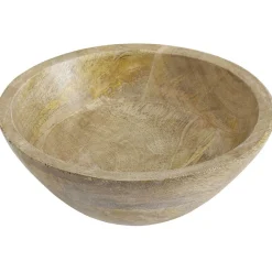 Coupelle bois marron Ø19,5cm