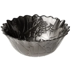 Coupelle en verre Halloween design toile d'araignée Ø15cm