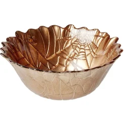 Coupelle en verre Halloween design toile d'araignée Ø15cm