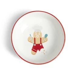 Coupelle Noël porcelaine Ø12cm - 2 modèles