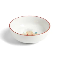Coupelle Noël porcelaine Ø12cm - 2 modèles