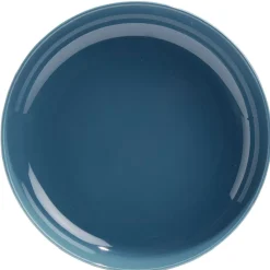 Coupelle Oslo porcelaine bleu brillant uni
