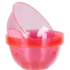 Coupelle plastique unie rose fuchsia x 10