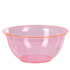 Coupelle plastique unie rose fuchsia x 10