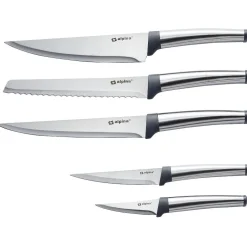Couteau de cuisine en inox Alpina x 5