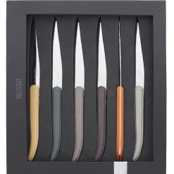 Couteau multicolore x6 laguiole