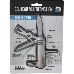 Couteau multifonctions 11 en 1