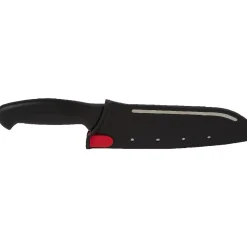 Couteau santoku avec étui aiguiseur L. 30 cm
