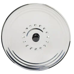 Couvercle anti éclaboussures en inox ø 28 cm