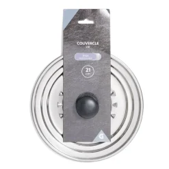 Couvercle inox Ø21cm