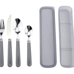 Couvert nomade x 4 avec boîte assortie