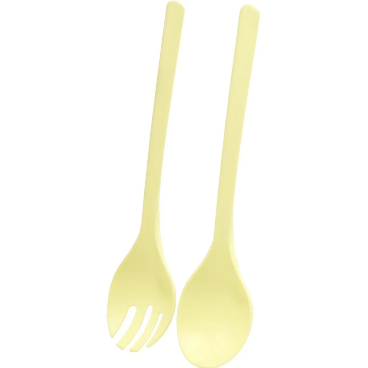 Couverts à salade plastique coloré L26,5cm