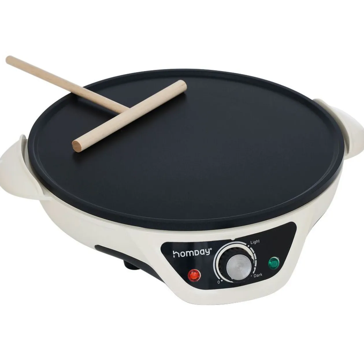 Crêpière électrique Homday 1200W Ø30cm