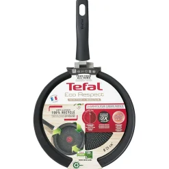 Crêpière Tefal aluminium anti adhérente thermosignal marron Ø 25 cm