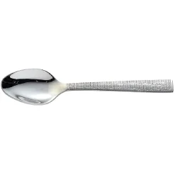 Cuilllère à dessert inox écorce