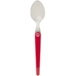 Cuillère à café Laguiole manche rouge