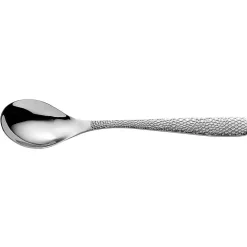 Cuillère à soupe inox motif poinçon relief gamme EMPREINTE
