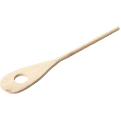 Cuillère à trou en bois