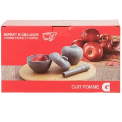 Cuit pomme four micro-ondes x2