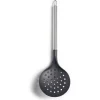 Écumoire en plastique avec manche en inox L.35cm