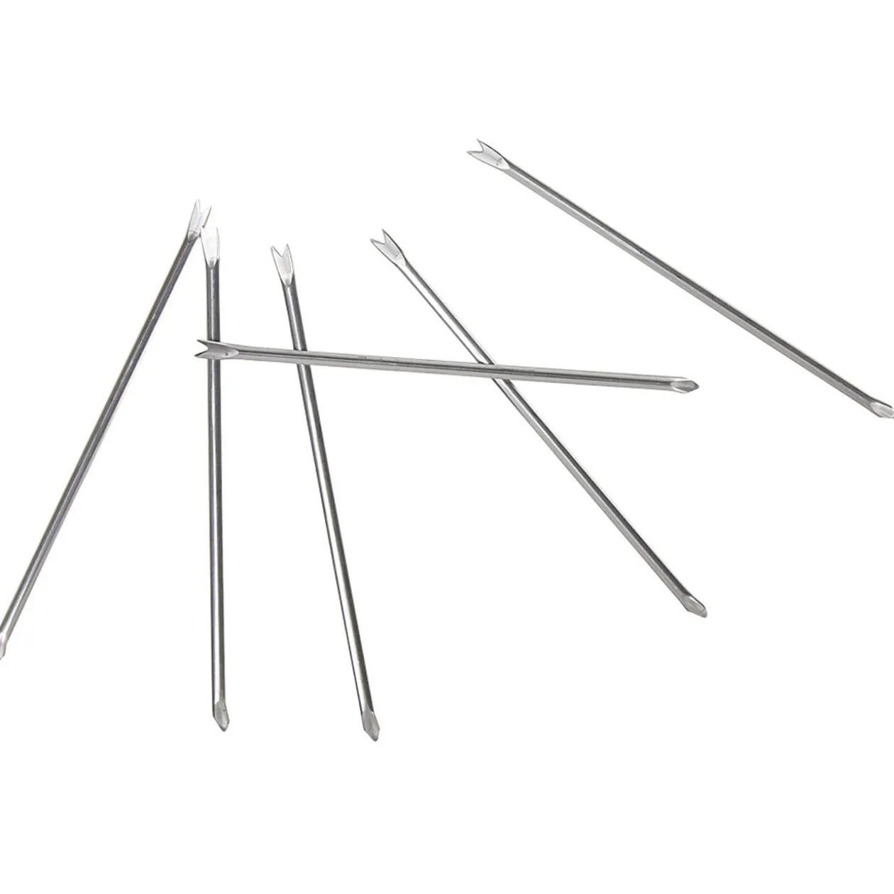 Curette à crabe en inox x6