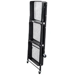 Desserte multi-usage pliable métal noir