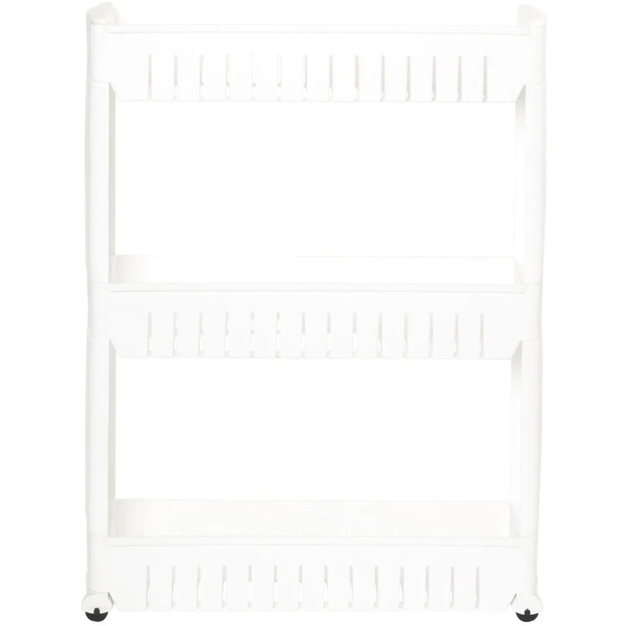 Desserte resserre cuisine étroite sur roulettes 3 niveaux