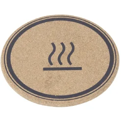 Dessous de plat en liège aimanté Ø18,5cm