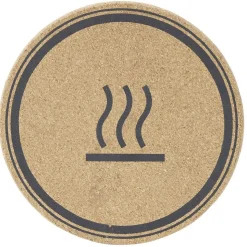 Dessous de plat en liège aimanté Ø18,5cm