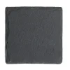 Dessous de verre carré en ardoise 10x10cm